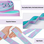 Elastic Resistance Band And Stretching Belt For Yoga Pilates Dance Training High Elastic Loop Fitness Band For Beginners