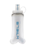1pc New Large Caliber Soft Water Bottle Collapsible Convenient Sports Water Bottle for Cycling,Hiking,Trail,Running,Fitness