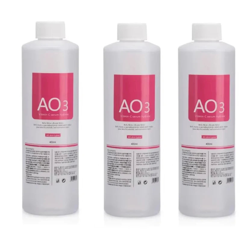 3PCS Skincare Deep Cleansing AS1 SA2 AO3 Water based Exfoliating Liquid Pore Shrinking Moisturizing Liquid Beauty Salon Facial