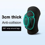 1 Pair Thickened Protection Knee Pads For Sports Gym Workout Non Slip Basketball Brace Protector Male Female