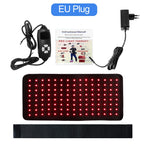 660nm 850nm LED Red Light Therapy Belt 120 LED Red Light Infrared Beauty Health Waist Back Knee Hand Body Heat Pad
