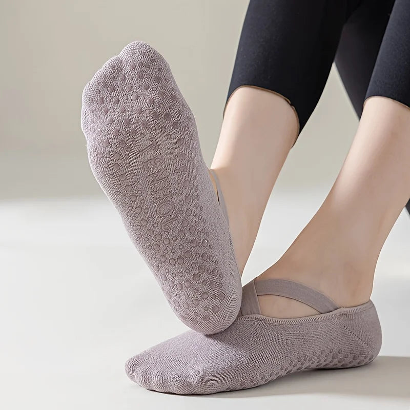 1/2/3/4/5 double major anti-slip yoga socks fitness exercise professional anti-slip women's yoga socks aerial pilates