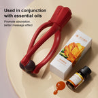 Finger Massager Rubber Roller Hand Blood Circulation Stress Relief Tool Silicone Massager Portable Steel Ball Health Care Tools