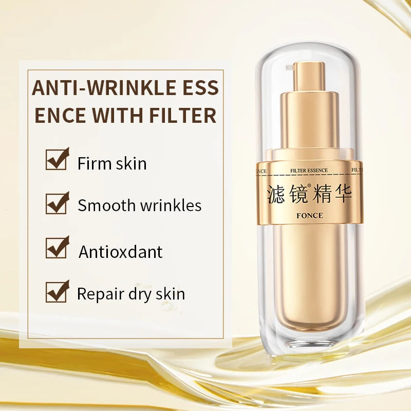 Facial Anti-aging Essence Skin Care Set Shrink Pores Moisturizing Brighten Anti Aging Firming Facial Skin Care Prodcuts
