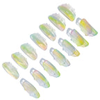 Set of 12 iridescent hair clips on a white background with 'LOVANSA' branding.