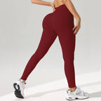 Seamless Womens Sports Leggings With Tummy Control Yoga Pants Gym Wear For Women