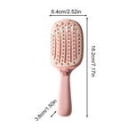 Fold Volumizing Hair Brush With Self Cleaning Styling Massage Acupoint Hair Spring Bone Air Cushion Comb For Beauty Health