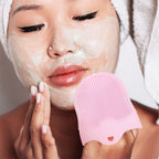 1pcs Cleansing Massage Finger Cots Facial Brush Silicone Skin Care Deep Cleaning Handhold Silica Gel Women Beauty Health