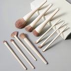 13Pcs Makeup Brush Set – Eyeshadow, Foundation & Blush Cosmetic Brushes with Travel Bag