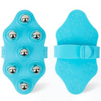 Enjoy Comfortable Seven, bead Massager, Five-element Meridian Brush, Rolling Ball  Massage For 360-degree Health Care