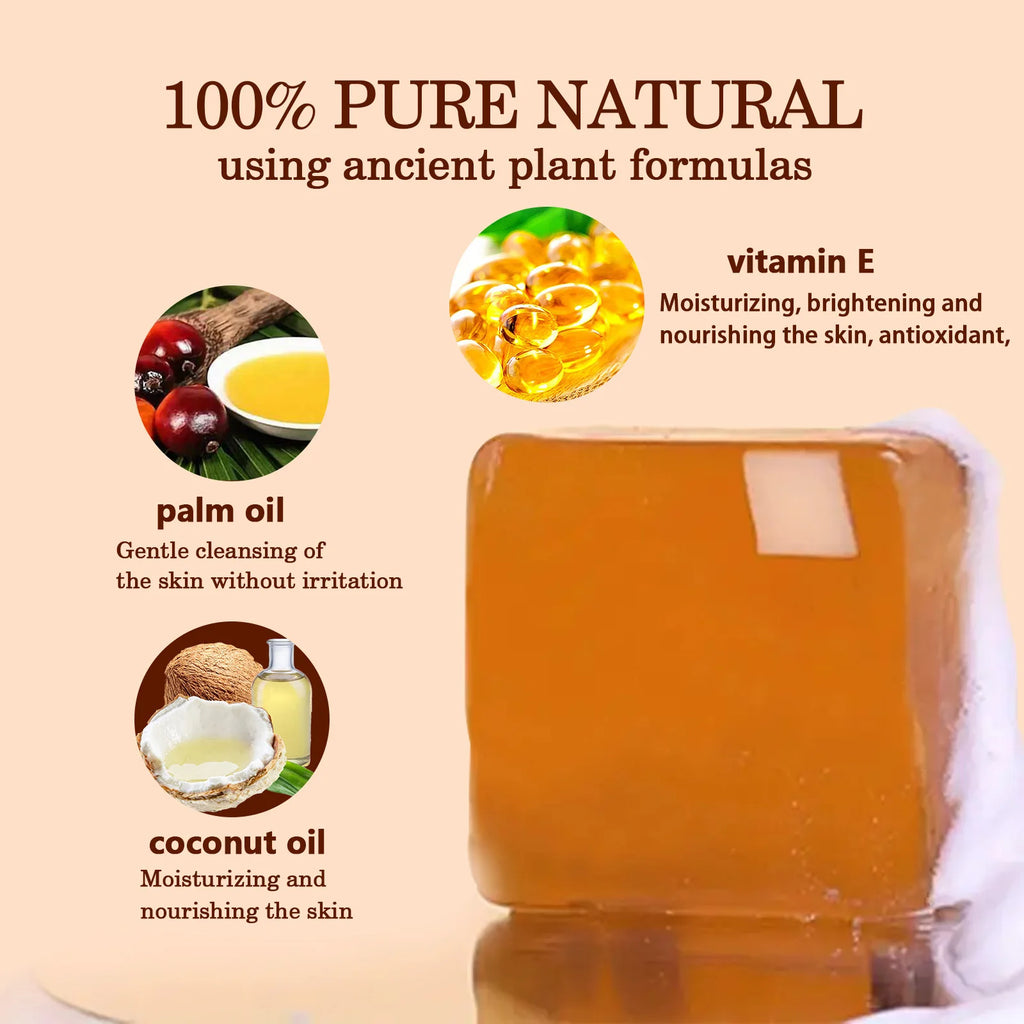 Unisex African Black Cleansing Soap Bar 3.5 oz