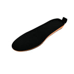 Black skateboard deck on a white background