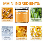 Full Body Fitness Massage Cream, Hot Compress to Tighten Abdominal Muscles