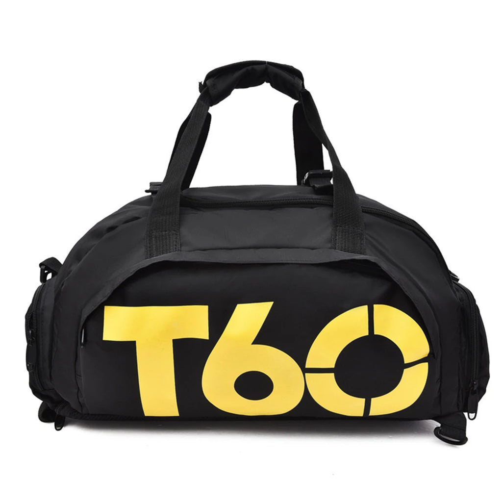 Fitness Bag Oxford Dry Wet Gym Bag Large Capacity Fitness Training Bag Shoe Compartment Wear-resistant for Men Women