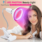 LED Red Light Face Mask Beauty Instrument Facial SPA Skin Rejuvenation Device