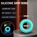 Silicone Finger Gripper Ring Hand Trainer For Grip Strength Training Stress Relief Home Gym Exercise Equipment