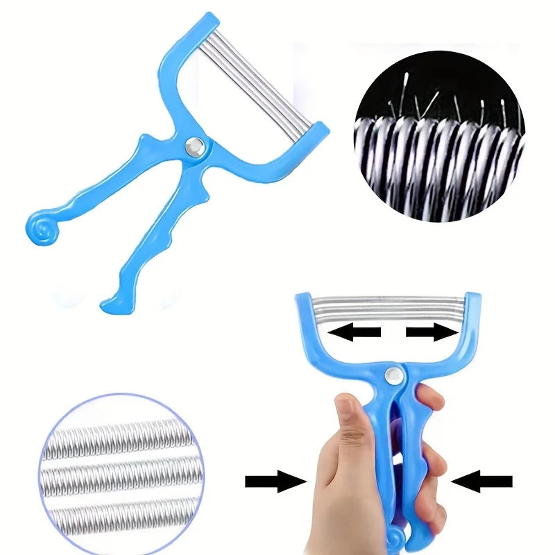 1 PCs Facial Hair Remover Manual Removal Epilator Beauty ShavingThreading Tool For Women