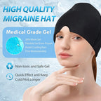 Upgraded Full Coverage Ice Head Wrap Head Head Massager