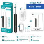 Smart Visual Ear Cleaner HD Ear Sticks Otoscope USB C Charging Endoscope Wax Removal Tool Earpick MIni Camera Health Care Set