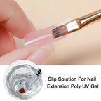 35ml Nail Liquid Slip Solution for Poly Nail Extension Gel Quick UV Builder Acrylic Gel Polish Degreaser Cleanser