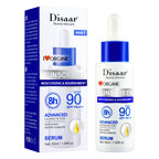 Disaar skincare serum bottle and packaging on a white background