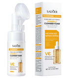 Sadoer Vitamin C Cleanser Foam with packaging on a white background
