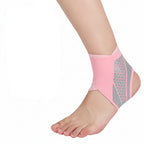 Adjustable Sports Compression Ankle Brace With Breathable Lycra For Supportive Training And Injury Prevention