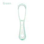 Soft Silicone Tongue Scraper Double sided Tongue Cleaner Brush Oral Clean Hygiene Cleaning Bad Breath Dental Health Care Tool