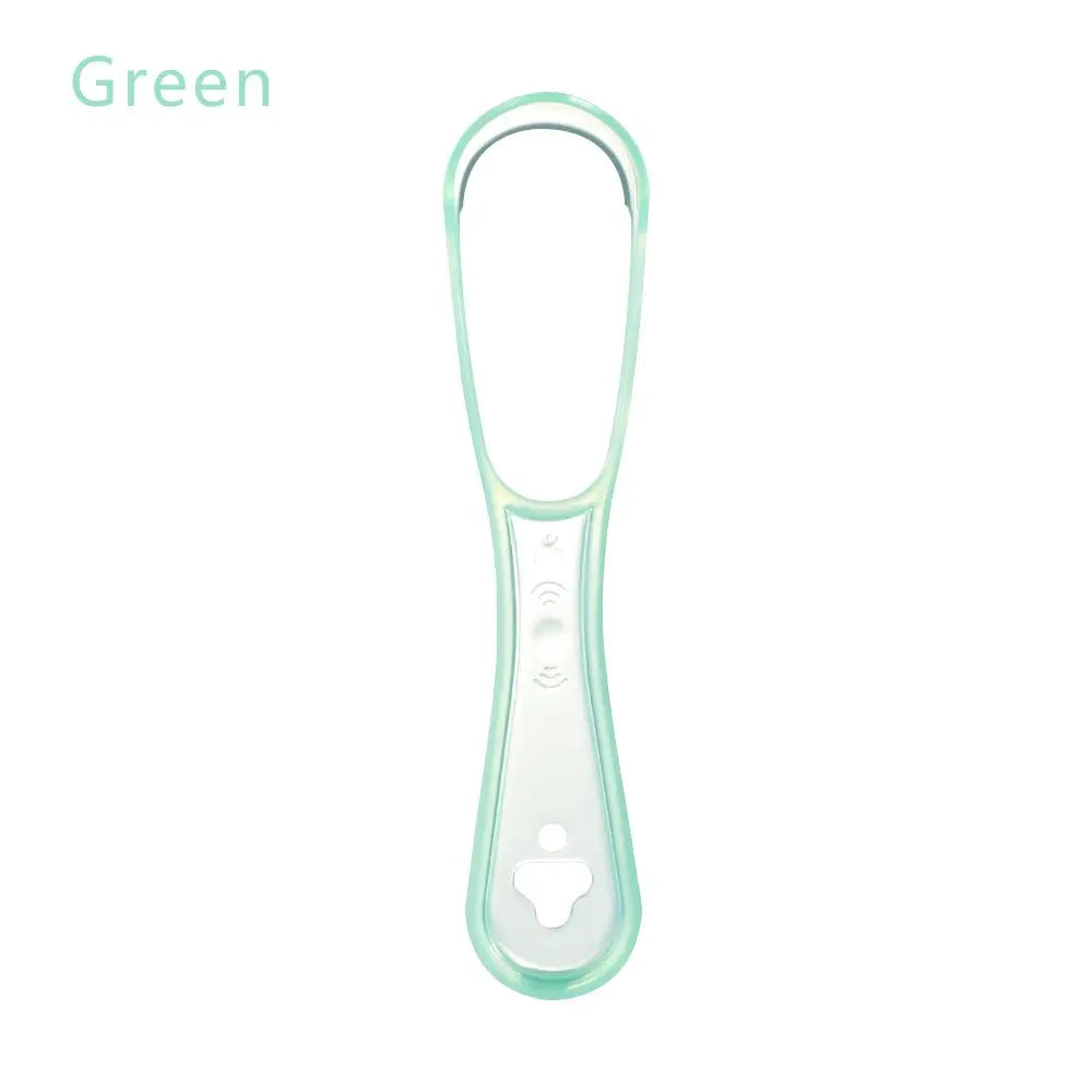 Soft Silicone Tongue Scraper Double sided Tongue Cleaner Brush Oral Clean Hygiene Cleaning Bad Breath Dental Health Care Tool