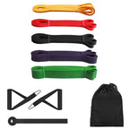 Natural Latex Resistance Bands Set For Home Gym Eco Friendly Exercise Expander With Multiple Resistance Levels