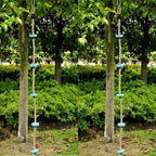Kids Climbing Ropes Children Swing Disc Climbing Plastic Rope Kids Playground Equipment Outdoor Indoor Swing Fun Fitness Toys