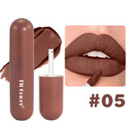 Marbled Chocolate Lip Gloss Smooths Lines Waterproof Long Lasting Rich Color Matte Lipstick Health Beauty