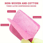 20-600pcs Lint-Free Nail Wipes Gel Cleansing Tissues Aluminum-Free Nail Polish Remover Pads for Nail Beauty Cleaning Care Tool