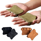 Leather Weight Lifting Gloves Palm Protection for Men and Women Fitness Gymnastics Grips for Pull Ups and Weightlifting