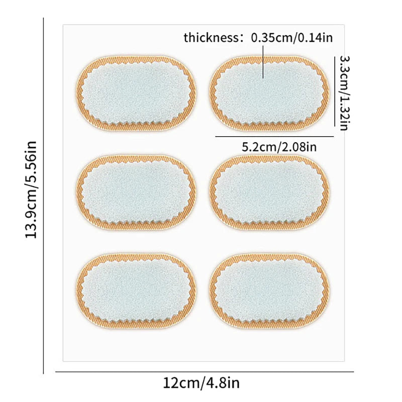 6PCS Medical Foot Care Patches - Corn & Callus Removal Pads for Summer Detox & Foot Health