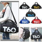 Fitness Bag Oxford Dry Wet Gym Bag Large Capacity Fitness Training Bag Shoe Compartment Wear-resistant for Men Women