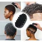 Hot Sale Portable Silicone Hair Brush Washable Durable Rubber Curly Brush Hair Beauty Dirty Braided Curly Hair Men Cleaning Tool