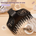 1pcs Shampoo Head Scalp Silicone Massage Brush Bath Skin Soft Washing Comb Hair Cleaning Brush Salon Beauty Health Barber Tools