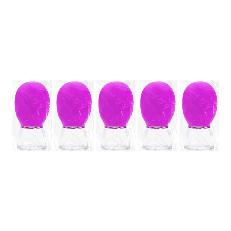 1/5/10pcs Vacuum Silicone Cupping Massager for Face Neck Eye Anti-aging Facial Care Cellulite Reduction Beauty Therapy Tool