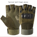 Anti Slip Cycling Gloves for Outdoor Sports Tactical Half Finger Wear Resistant Climbing Gloves