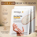 Whte Rice Hand Mask Moisturizing Whitening Nourishing Anti-aging Hydrating Hand Gloves for Hands Skin Care Products