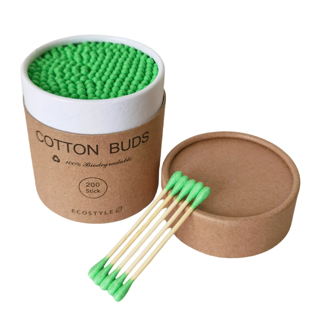 Baby Cotton Swabs Wood Sticks 200Pc/Box Wooden Soft Cotton Bud Cleaning of Ears Tampons Cotonete Pampons Health Beauty Accessory