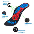 Foot Acupressure Magnetic Insoles Arch Support Insoles Breathable Sports Shoes Pads Body Detox Slimming Feet Health Care Tools