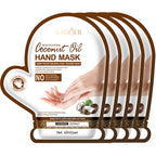 Coconut Moisturizing Hand Mask Nourishing  Hydrating Hand Gloves for Hands Skin Care Products