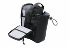 Black bag with magnetic吸附功能 on a white background