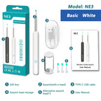 Smart Visual Ear Cleaner HD Ear Sticks Otoscope USB C Charging Endoscope Wax Removal Tool Earpick MIni Camera Health Care Set