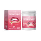 Vilest toothpaste tablets packaging and container on a white background