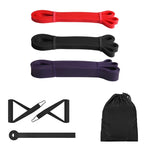 Natural Latex Resistance Bands Set For Home Gym Eco Friendly Exercise Expander With Multiple Resistance Levels