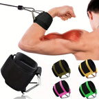Adjustable Neoprene Wrist Cuffs For Cable Machines One Size Fits All Fitness Wrist Straps For Men And Women