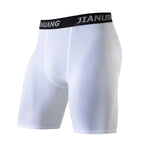 Men's Quick Dry Compression Leggings For Running Track And Field Basketball Training Polyester Stretch Fabric